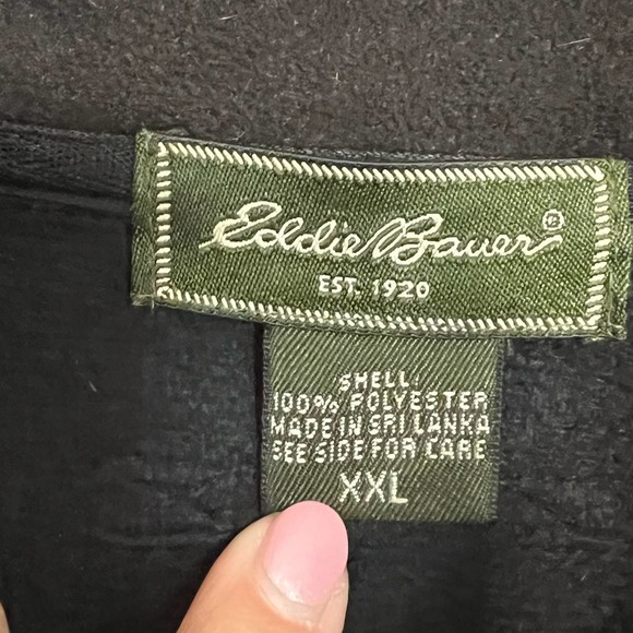 Eddie  Bauer wind cutter fleece jacket - Picture 7 of 7